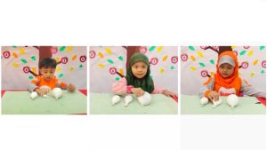 anak alumna islamic school meremas balon