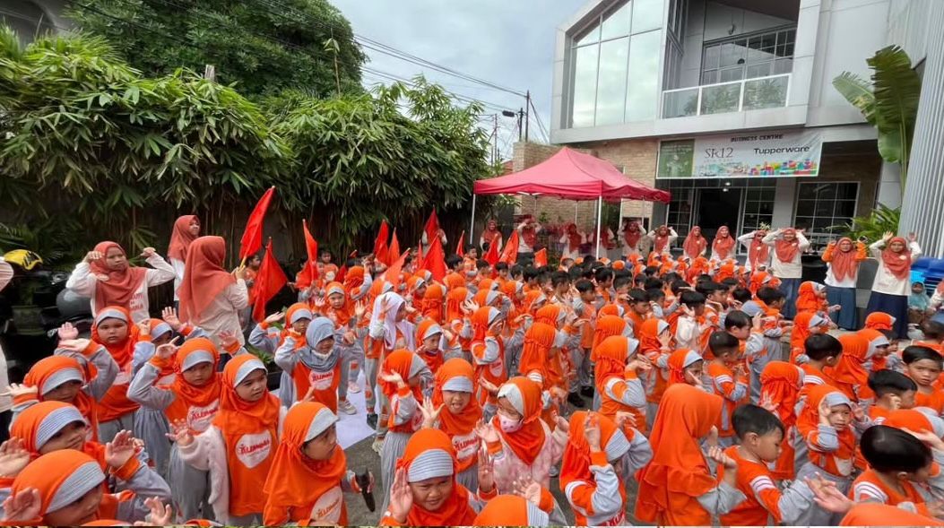 foto persiapan latihan milad ke-14 alumna