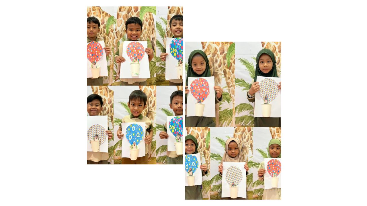 art and craft membuat balon di alumna
